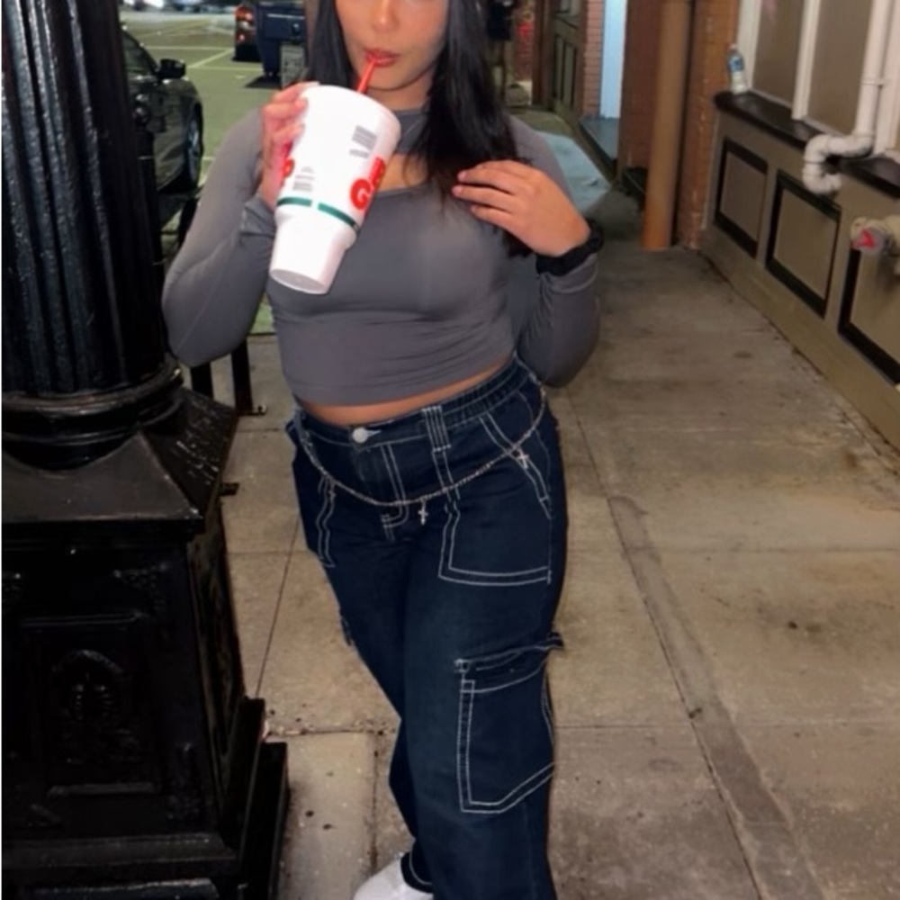 Baggy cargo jeans